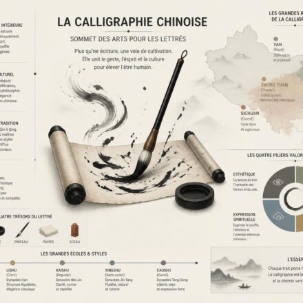 Calligraphie chinoise : pourquoi les lettrés la considèrent comme le plus grand des arts découvrez pourquoi la calligraphie chinoise est considérée par les lettrés comme le plus grand des arts, alliant esthétique, tradition et expression culturelle profonde.