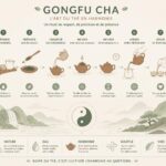 découvrez la cérémonie du thé gongfu cha, ses gestes précis et son rituel, ainsi que ce qu'ils révèlent sur la philosophie taoïste et son art de vivre en harmonie.
