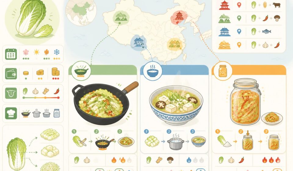 découvrez toutes les façons de cuisiner le chou chinois : sauté au wok, en soupe réconfortante ou fermenté à la mode pékinoise pour des recettes savoureuses et originales.