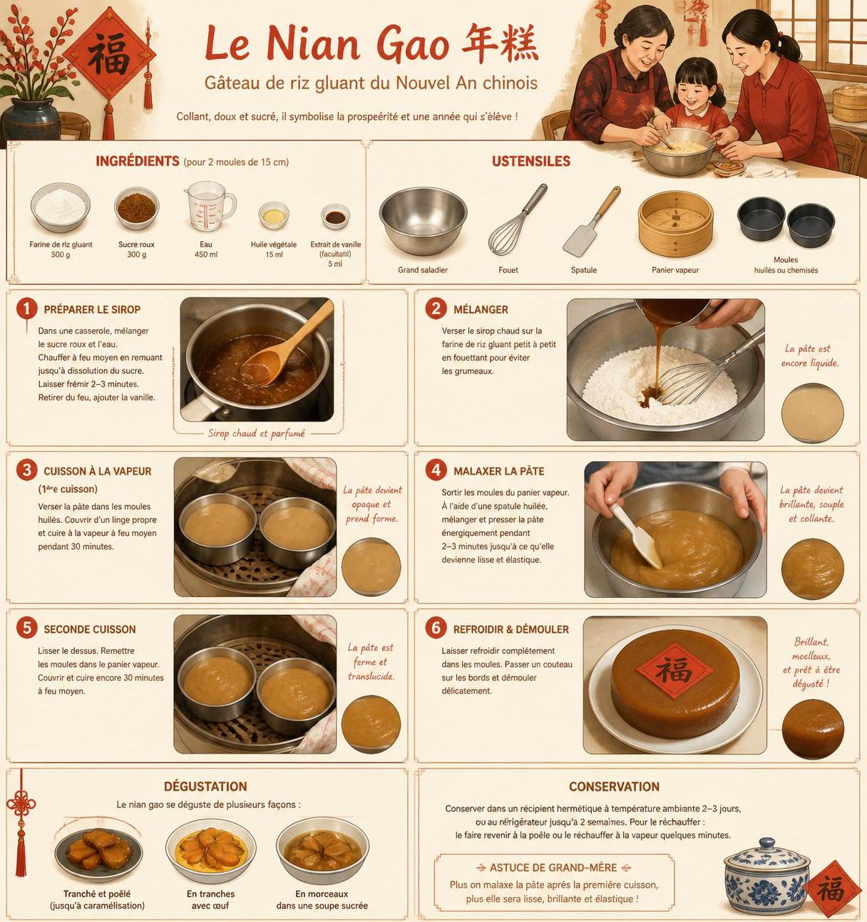découvrez les gâteaux chinois traditionnels comme les mooncakes, nian gao et fa gao, des pâtisseries emblématiques qui accompagnent et enchantent les fêtes de l'empire.