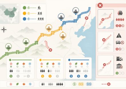 La Grande Muraille : quelle section visiter selon le temps disponible — et laquelle éviter à tout prix découvrez quelles sections de la grande muraille de chine visiter selon votre temps disponible et apprenez quelles parties éviter pour profiter pleinement de votre excursion.