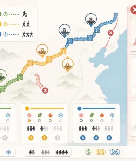 La Grande Muraille : quelle section visiter selon le temps disponible — et laquelle éviter à tout prix découvrez quelles sections de la grande muraille de chine visiter selon votre temps disponible et apprenez quelles parties éviter pour profiter pleinement de votre excursion.