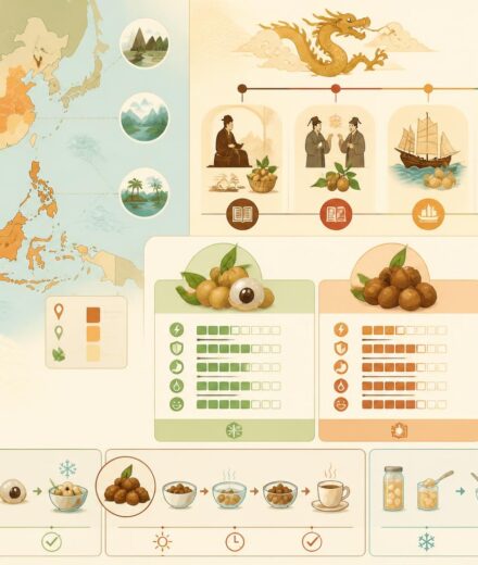 découvrez le longane, connu comme l'œil du dragon chinois : son histoire fascinante, ses bienfaits pour la santé et les meilleures façons de le déguster frais, séché ou en sirop.