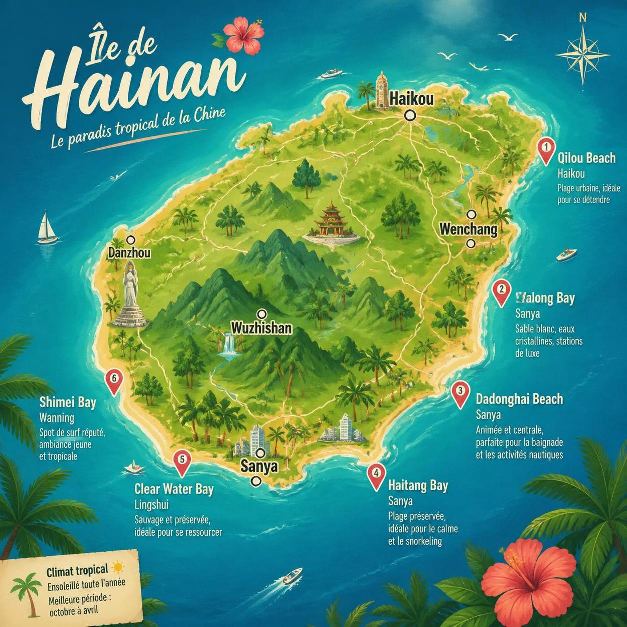 découvrez les plus belles plages de chine, de l'île paradisiaque de hainan aux côtes méconnues du fujian, des rivages idylliques loin des foules.