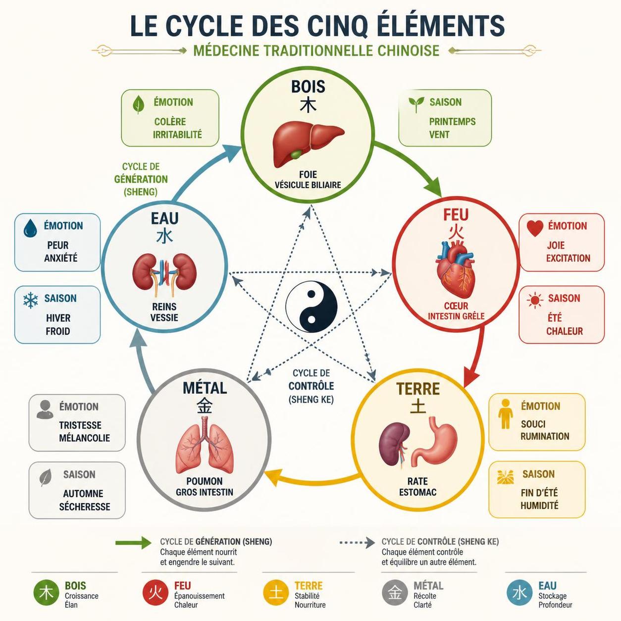 découvrez la médecine traditionnelle chinoise à travers les 5 éléments et le concept de qi, et explorez ce que les recherches scientifiques actuelles révèlent sur leurs bienfaits et leur efficacité.
