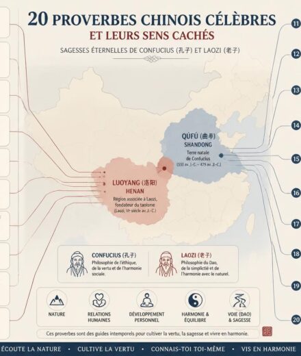 découvrez 20 proverbes chinois et leur signification profonde, révélant la sagesse intemporelle de confucius et laozi en une seule phrase.