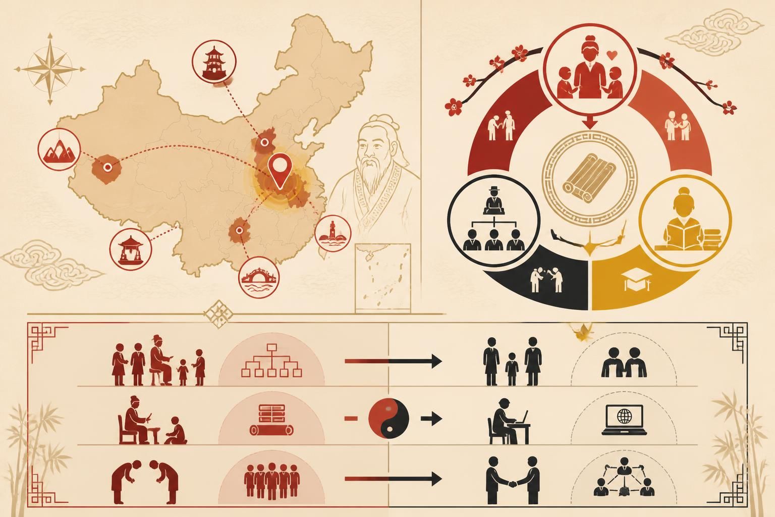 découvrez comment la philosophie de confucius continue d'influencer la famille, l'éducation et les relations sociales en chine aujourd'hui.