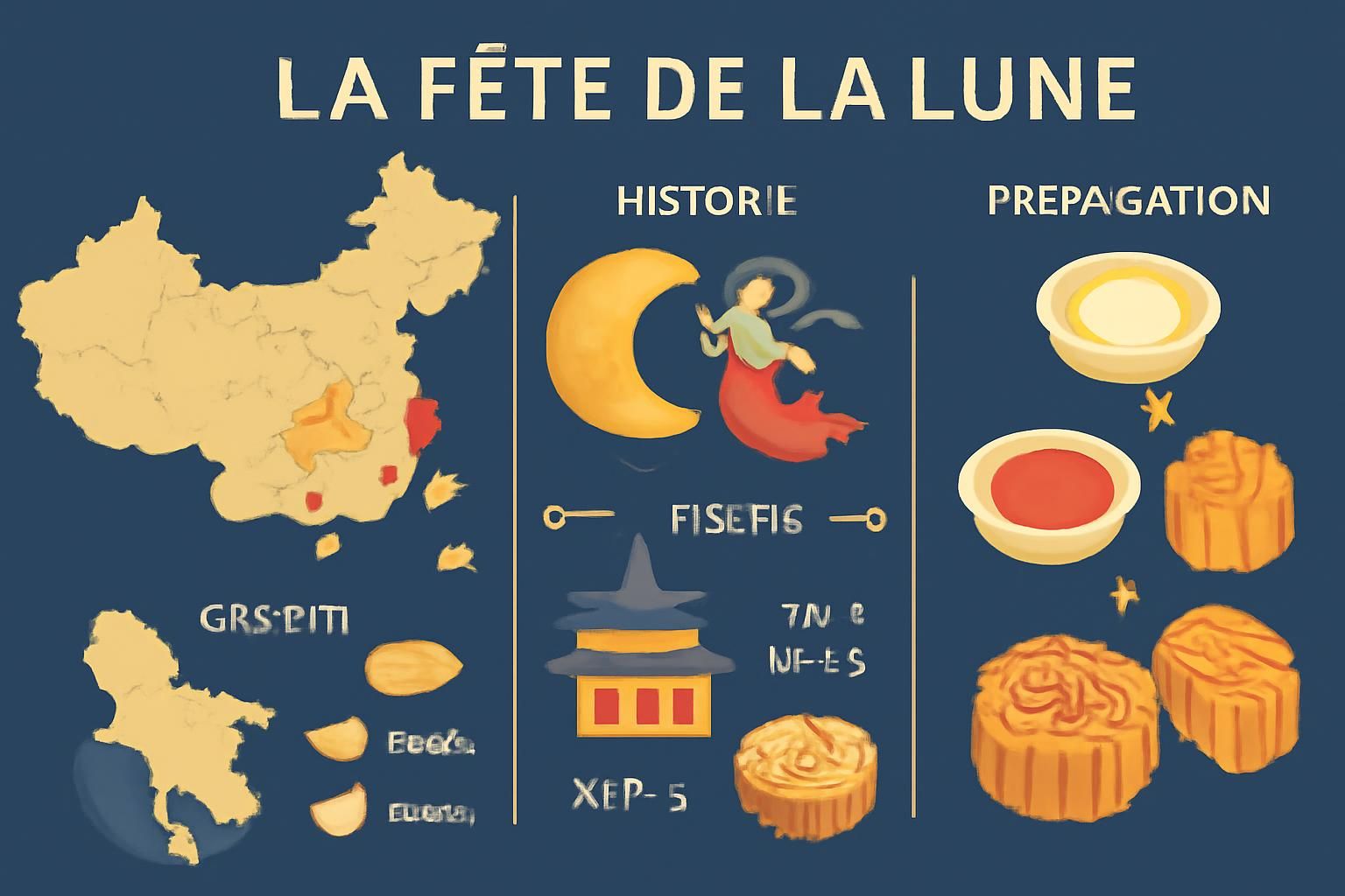 découvrez la fête de la lune à travers la légende de chang'e, les différentes spécialités régionales de mooncakes, et l'évolution de cette célébration traditionnelle au fil du temps.