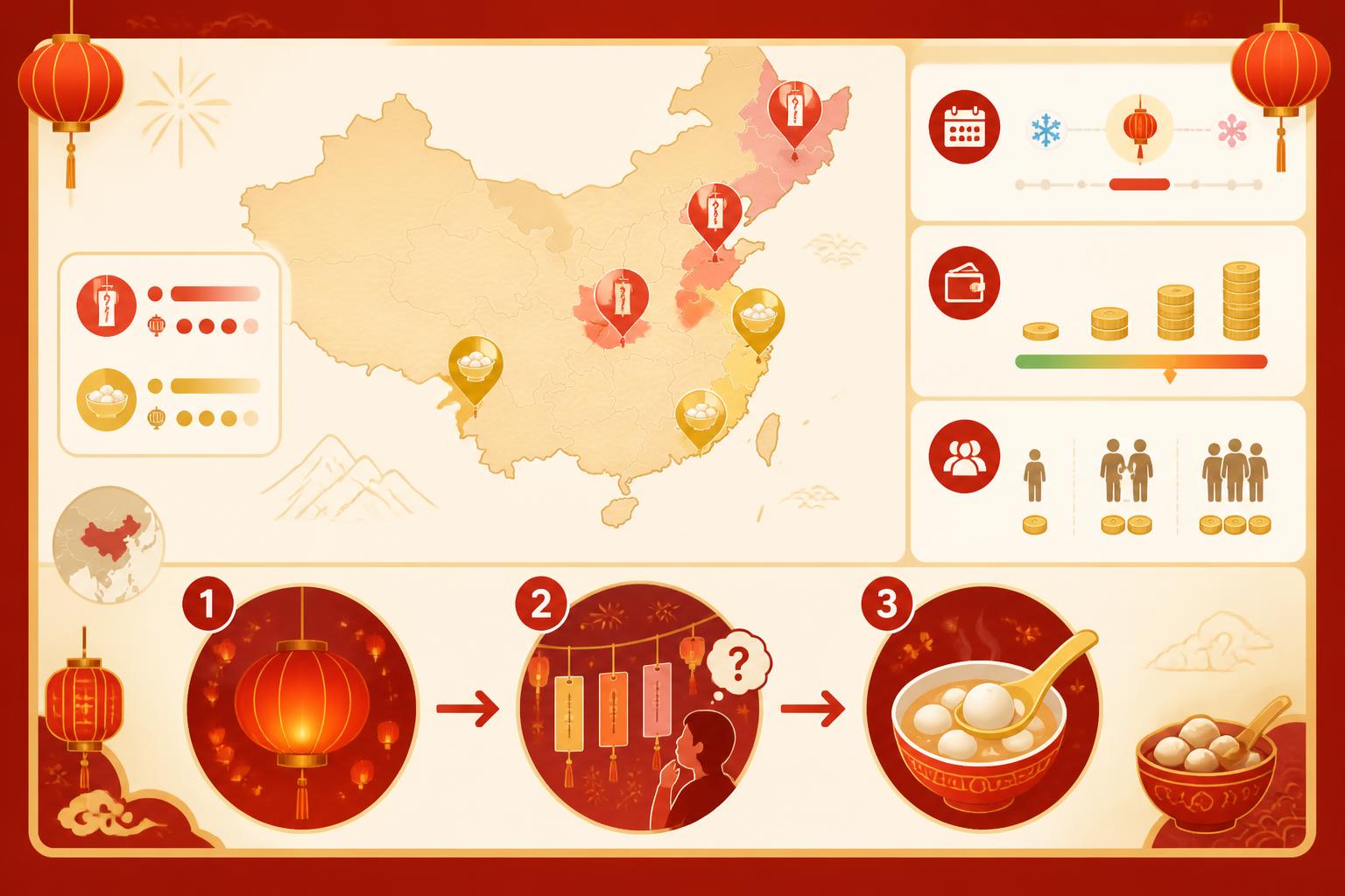 découvrez la fête des lanternes, célébration marquant la fin du nouvel an chinois avec des énigmes sur papier et la dégustation de yuanxiao. plongez dans les traditions et le rituel de cette fête colorée.