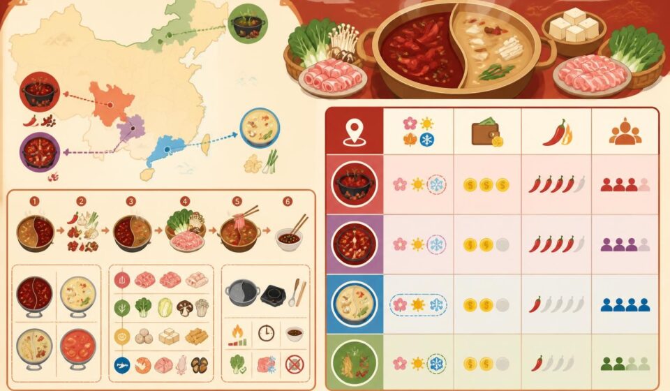 découvrez le hot pot chinois, un bouillon convivial à partager, explorez ses variantes régionales authentiques et apprenez à le préparer facilement chez vous.