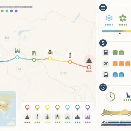 découvrez la route de la soie moderne : un voyage en train fascinant de xi'an à kashgar, à travers des paysages historiques et culturels uniques.