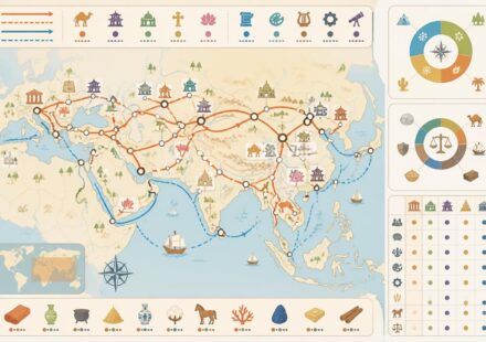 La Route de la Soie : pourquoi ce n’était pas qu’une voie commerciale mais un boulevard de civilisations découvrez comment la route de la soie a été bien plus qu'une simple voie commerciale, servant de véritable boulevard pour l'échange de cultures, d'idées et de civilisations à travers l'histoire.