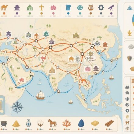 découvrez comment la route de la soie a été bien plus qu'une simple voie commerciale, servant de véritable boulevard pour l'échange de cultures, d'idées et de civilisations à travers l'histoire.