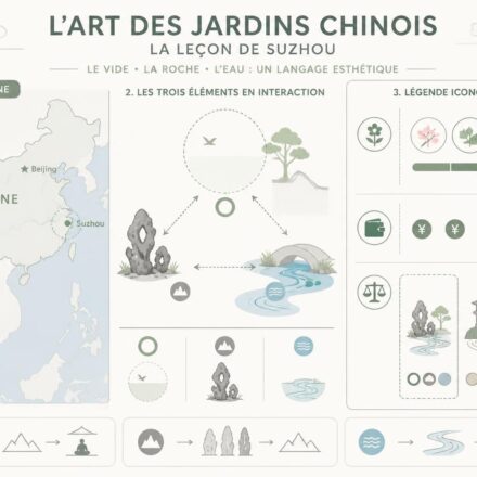 découvrez l'art des jardins chinois à travers le vide, la roche et l'eau, véritables langages esthétiques révélés lors d'une leçon immersive à suzhou.