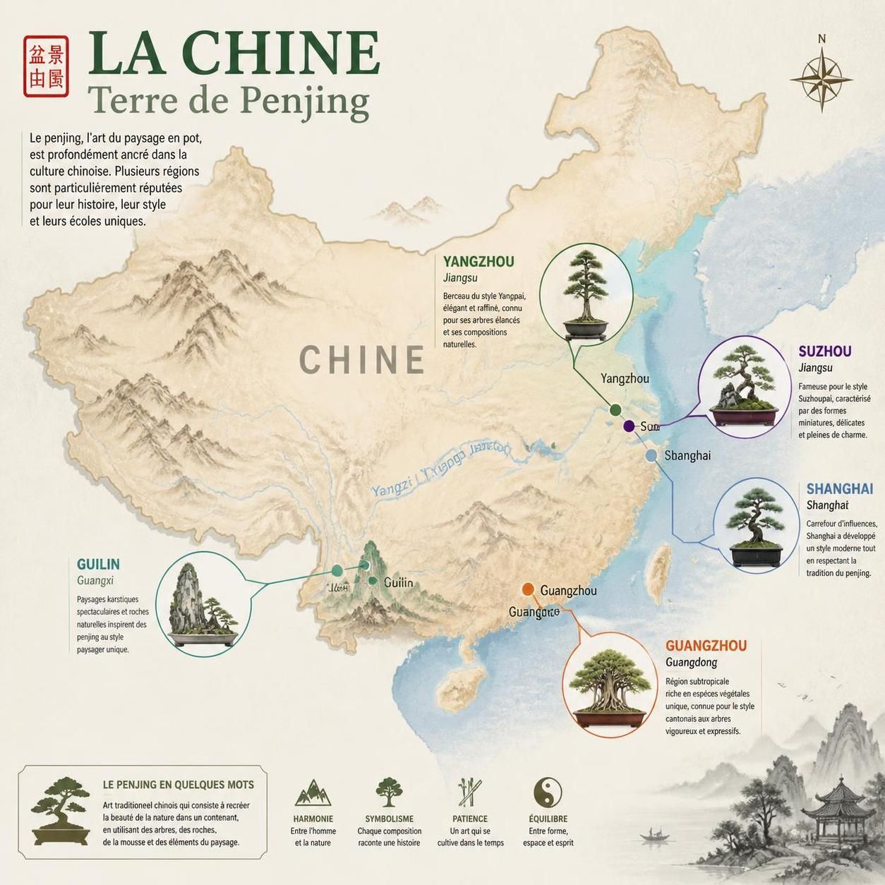découvrez l'art du penjing, la version chinoise du bonsaï : son histoire fascinante, ses styles variés et nos conseils pour le cultiver chez vous facilement.