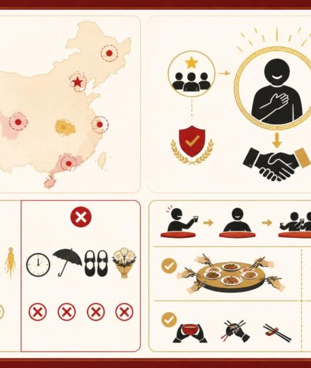 découvrez les codes sociaux en chine : le concept de mianzi, l'importance des cadeaux et les règles à suivre lors des repas pour ne jamais offenser votre hôte.