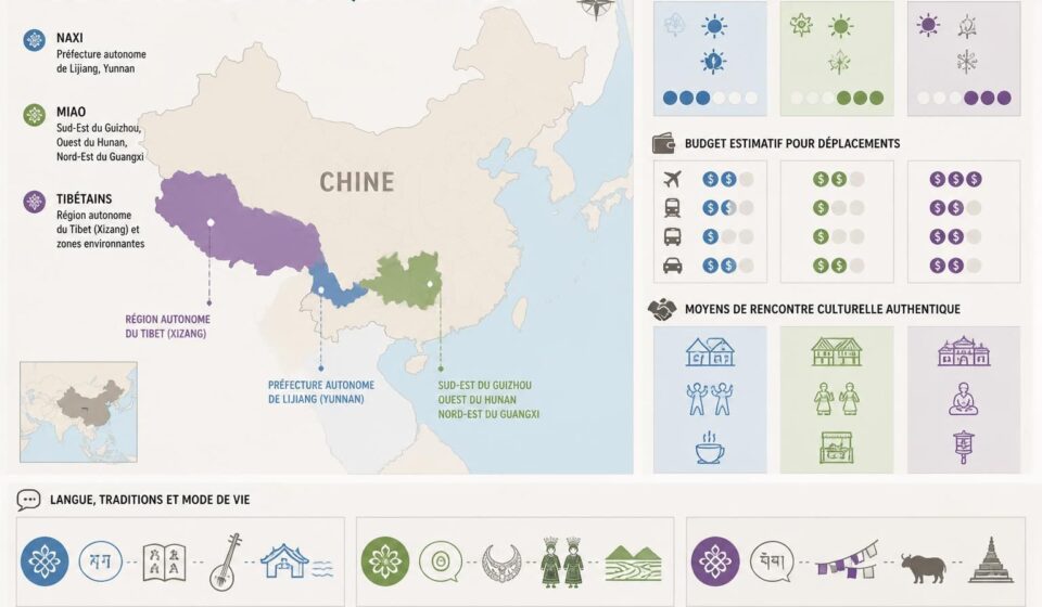 découvrez les minorités ethniques de chine telles que les naxi, miao et tibétains : leur identité, culture unique et les lieux authentiques où les rencontrer.