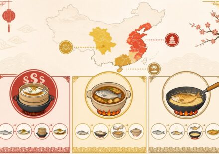 découvrez les trois grands classiques de la cuisine chinoise : poisson à la vapeur, braisé et frit, des recettes savoureuses et authentiques à maîtriser.