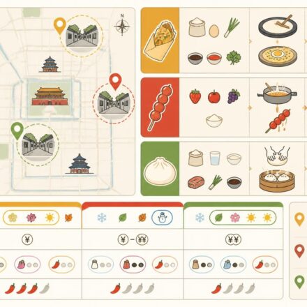 découvrez la street food pékinoise avec le jianbing, tanghulu et bao, les snacks typiques des hutongs que les guides touristiques oublient souvent de mentionner.
