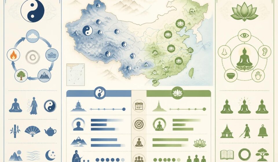 découvrez l'histoire et les principes du taoïsme et du bouddhisme chan en chine, deux courants spirituels majeurs qui coexistent depuis des siècles et influencent profondément la culture chinoise.