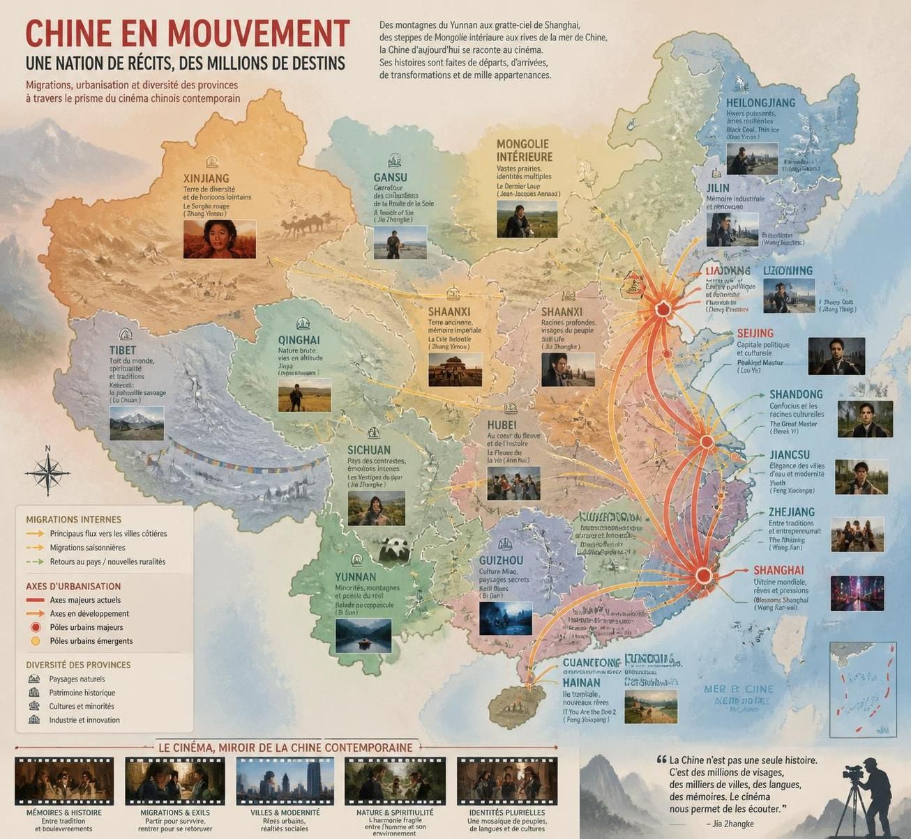 découvrez 5 films incontournables du cinéma chinois, de zhang yimou à jia zhangke, pour mieux comprendre les enjeux et évolutions de la société contemporaine en chine.