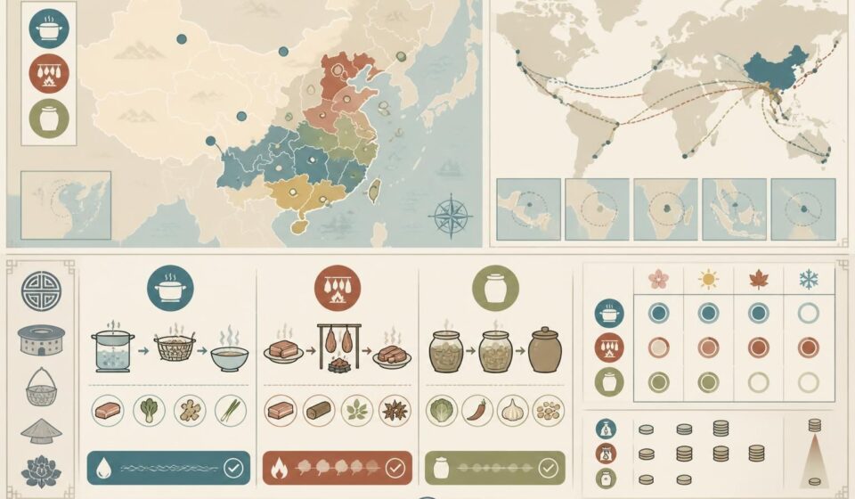 découvrez la cuisine hakka, riche en saveurs bouillies, fumées et fermentées, reflet authentique de la gastronomie unique du peuple voyageur de chine.