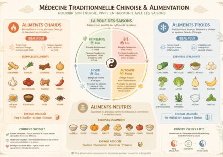 La médecine par les aliments en MTC : chaud, froid, neutre — comment adapter son assiette à la saison découvrez comment la médecine traditionnelle chinoise (mtc) utilise les aliments chauds, froids et neutres pour équilibrer votre santé. apprenez à adapter votre assiette selon les saisons pour un bien-être optimal.