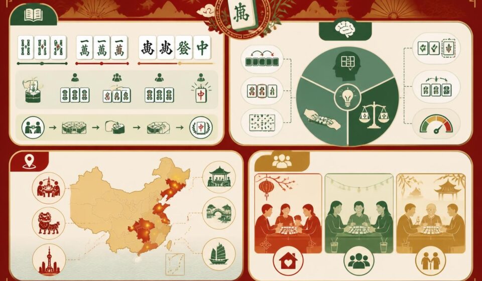 découvrez les règles du mahjong, explorez ses stratégies et comprenez son rôle social essentiel dans la culture chinoise traditionnelle.
