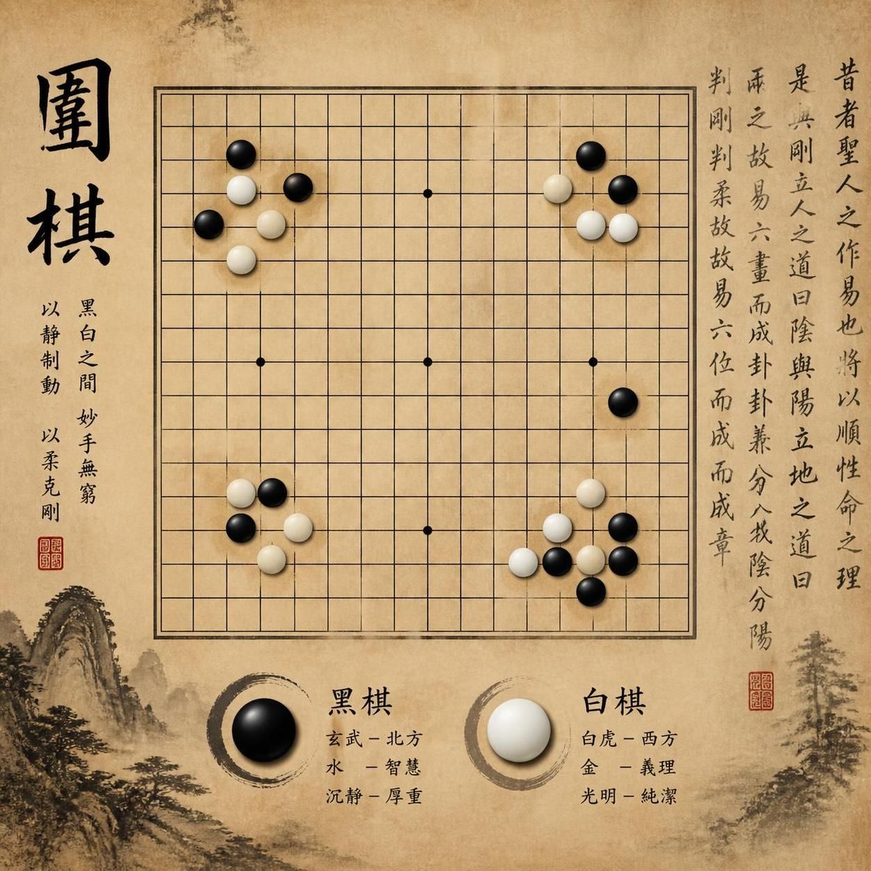 découvrez le jeu de go (weiqi), un jeu de stratégie millénaire originaire de chine, avec ses règles de base et la richesse de sa profondeur stratégique.