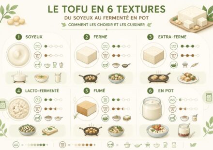Le tofu en 6 textures : du soyeux au fermenté en pot — comment les choisir et les cuisiner découvrez comment choisir et cuisiner le tofu en 6 textures variées, du soyeux au fermenté en pot, pour des recettes savoureuses et adaptées à toutes vos envies.