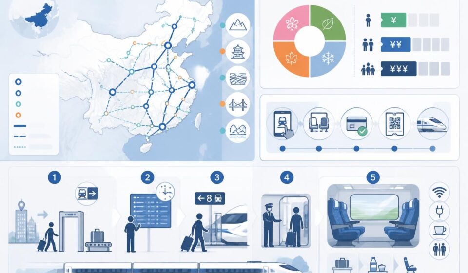 découvrez tout ce qu'il faut savoir pour voyager en train à grande vitesse en chine : conseils pour réserver, monter à bord et profiter d'un trajet rapide et confortable. le guide complet pour préparer votre voyage en toute sérénité.