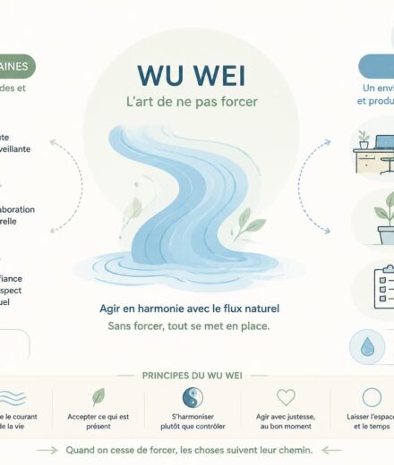 découvrez le wu wei, l'art taoïste de l'action sans effort, et comment ce principe peut transformer votre approche du travail et de vos relations pour plus de fluidité et d'harmonie.