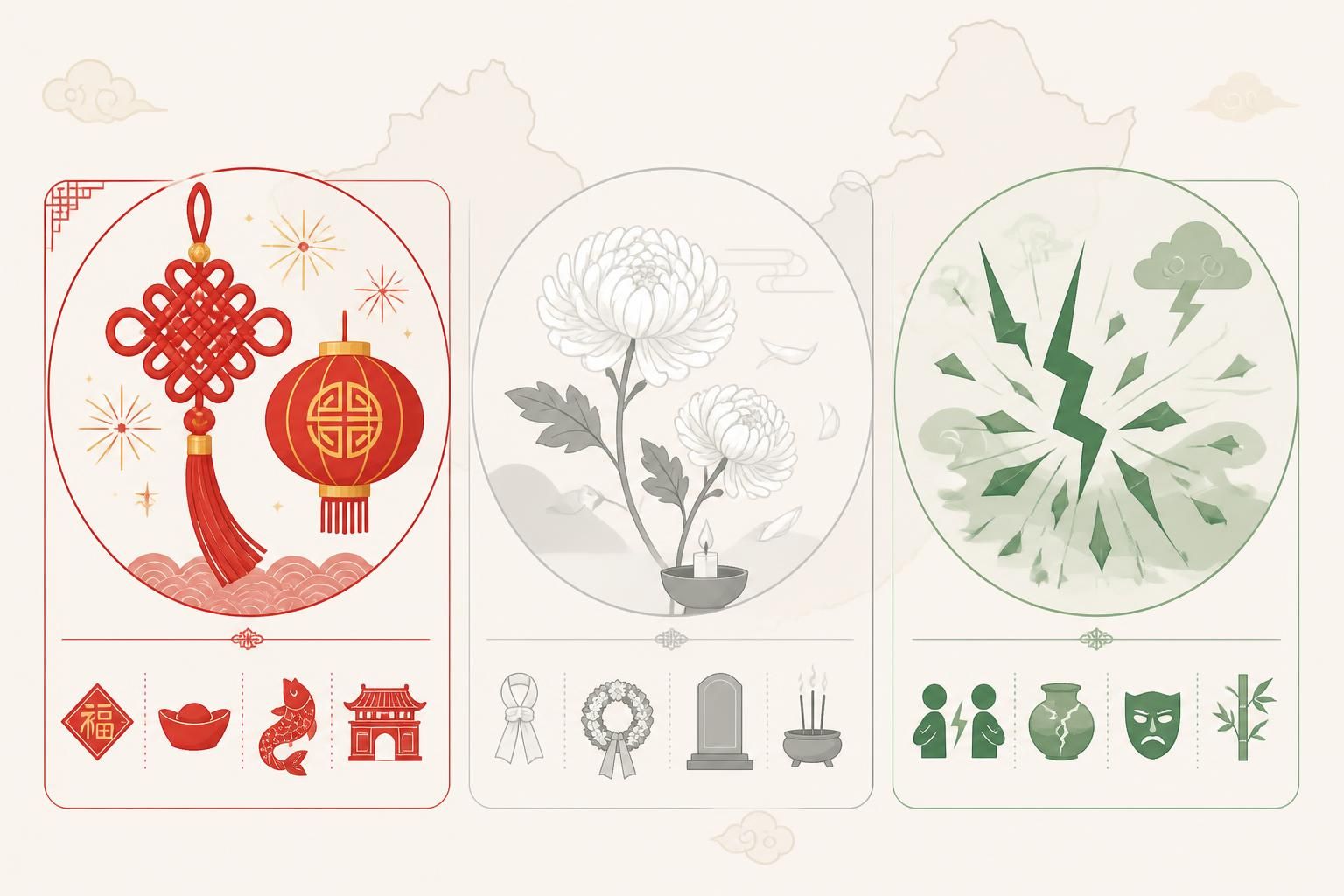 découvrez le symbolisme des couleurs en chine : le rouge porte-bonheur, le blanc associé au deuil, le vert synonyme de désaccord, et comprenez leur signification culturelle dans ce guide complet.