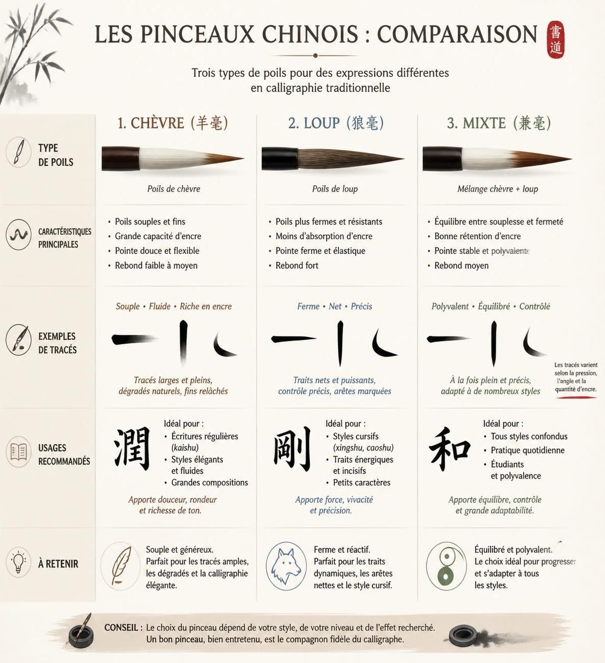 découvrez les quatre trésors du lettré — pinceau, encre, pierre à encre et papier — et leur importance dans la révélation des richesses culturelles et intellectuelles de la civilisation.