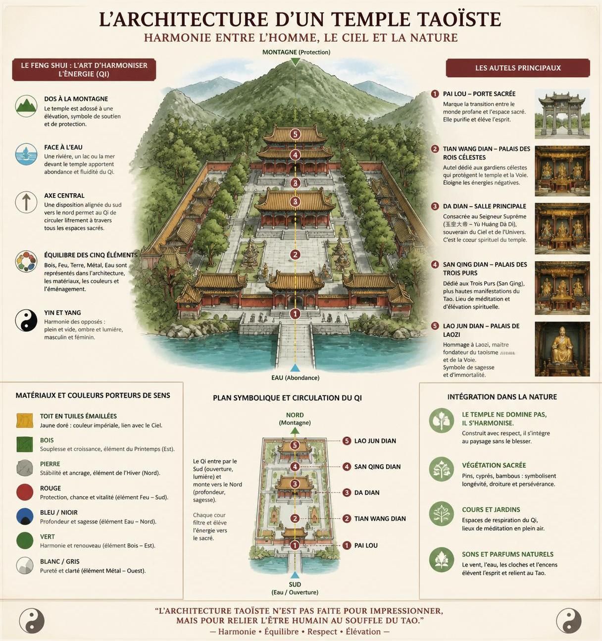découvrez les temples taoïstes : explorez leurs divinités, les types d'offrandes, et apprenez les bonnes pratiques à adopter lors de votre visite pour une expérience respectueuse et enrichissante.