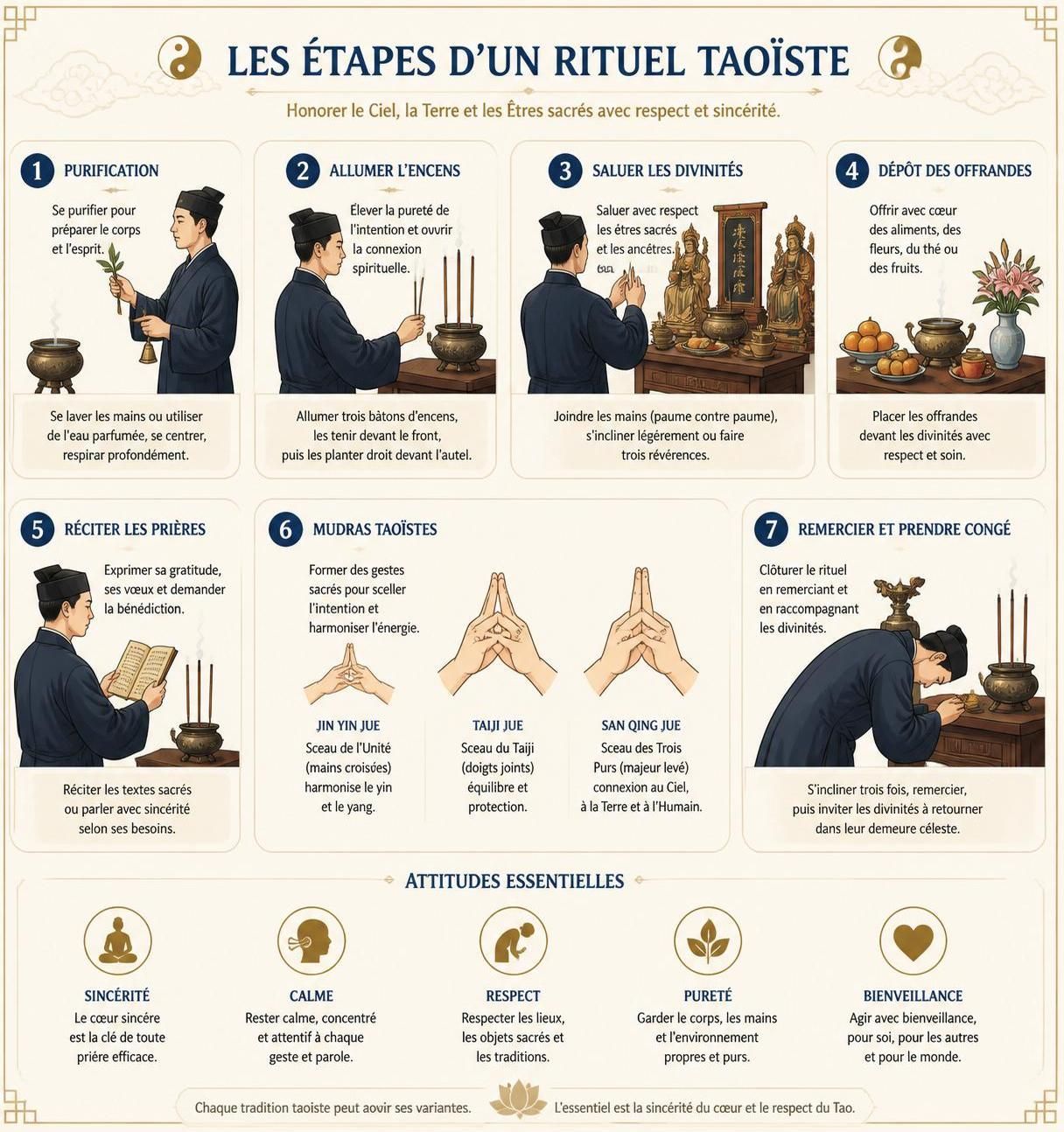 découvrez les temples taoïstes : leurs divinités, les offrandes traditionnelles et les comportements appropriés à adopter lors de votre visite pour respecter cette culture ancienne.