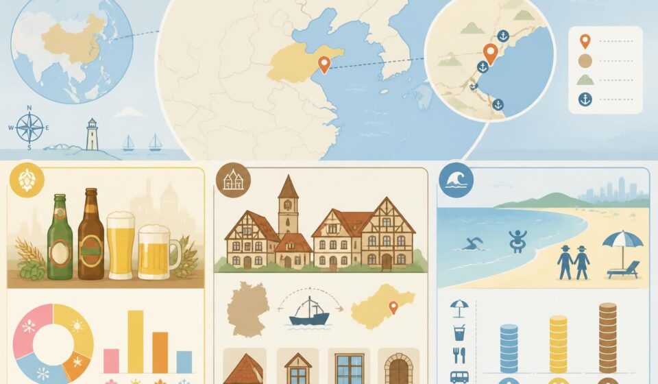 découvrez qingdao, une ville où les bières artisanales rencontrent l'architecture allemande historique, le tout au bord des magnifiques plages de la mer jaune.